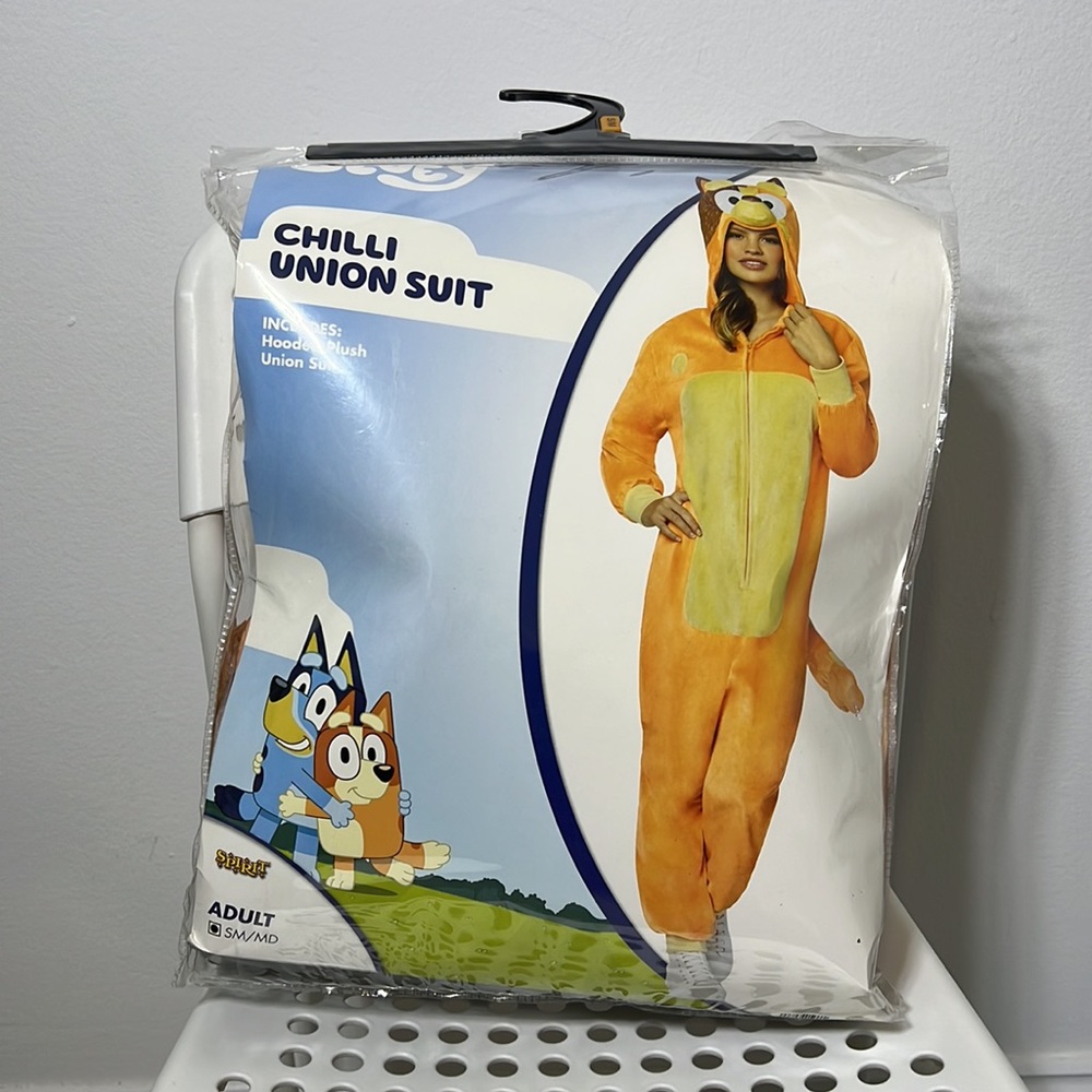Bluey Costume (Chilli Union Suit - NEVER WORN)